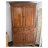 A-America 'K.S. Summit' Solid Oak Armoire / Entert