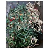 Christmas Lights in Rubbermaid Roughneck Tote