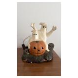 Lighted Ghost Tree Halloween Decoration