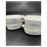 Corning Ware Cornflower Casseroles with Lids