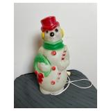 Lighted Snowman Blow Mold