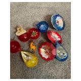 Diorama Christmas Tree Ornaments & Deer Figurine