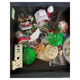 Christmas Ornaments & Snow Globe Lot