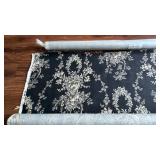 2 Floral Drapery Fabric Rolls