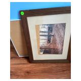 Framed Cabin Photo & Large Picture Frame