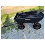 Yardworks Poly Dump Cart / Garden Wagon