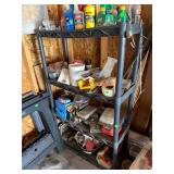 4-Tier Plastic Garage Shelving Unit
