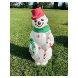 Vintage Empire Lighted Snowman Blow Mold (45')