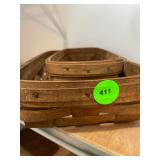 2 Longaberger Handwoven Baskets