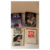 DOS, Typing Tutor & Symantec Q&A Books