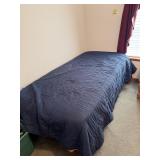 Twin Mattress Box Spring Metal Frame & Bedding