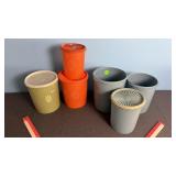 Assorted Tupperware Canisters & Lids
