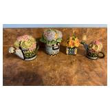 4 Sakura Debbie Mumm Garden Ceramics
