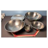 Aluminum Mixing Bowls & Measuring Cup
