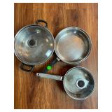 Sears RangeCraft Stainless Cookware Set