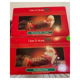 Trim A Home Sleeping Santa & Mrs. Santa
