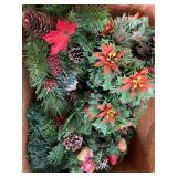 Assorted Holiday Greenery & Garland Lot