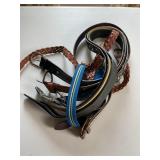 Leather & Fashion Belt Lot