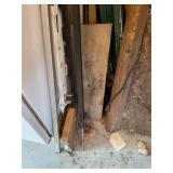 Metal Posts, Lumber & Wire Mesh