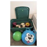 Take All Tote of Toys & Hopper Balls