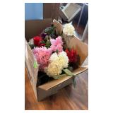 Box of Artificial Flower Stems