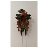 German Bird & Dancer Cuckoo Clock