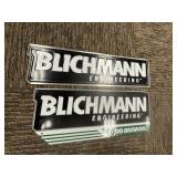 (2) Blichmann Engineering Metal Signs