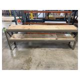 96' Boltless Steel Shelving, 2 Levels