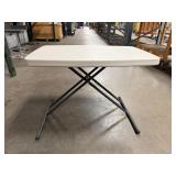 30' Sudden Solution Adjustable Folding Table