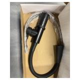 Unused Matte Black Pull-Down Kitchen Faucet