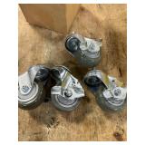 Set of 4 Heavy-Duty 3' Swivel Casters