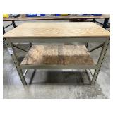 65' Industrial Workbench, 2 Levels