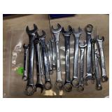 Assorted SAE Combination Wrenches - Mixed Brands