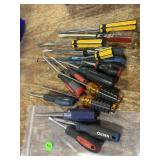 Assorted Screwdrivers - Mixed Brands
