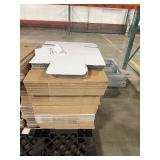 (~260) 10' x 6' x 6' White Corrugated Mailers