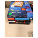 Avery, Staples & Uline Sheet Labels