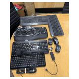 Keyboards, Mice & Computer Accessories Lot