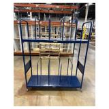 Uline 2-Tier Material Storage Cart w/ Casters