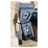 Black Single-Gang Electrical Boxes & Covers