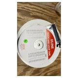 Uline 1/2' Black Hook & Loop Tape Rolls