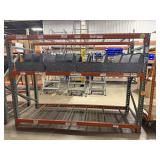 102' Pallet Rack, 3 Levels