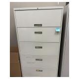 33' 5-Drawer Lateral File Cabinet