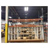 10' Teardrop Pallet Rack, 3 Levels