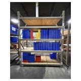 72' Boltless Steel Shelving, 5 Levels