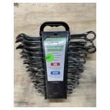 Pittsburgh 22-Pc SAE/Metric Wrench Set