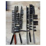 Craftsman SAE Socket Assortment on Rails