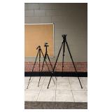 Manfrotto 055 Tripod & Camera Support Lot