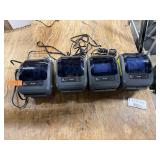 4 Zebra ZP505 Thermal Label Printers