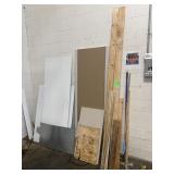Assorted Shop Materials, Extrusions & Panels