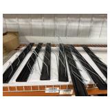 7 Wall-Mount Storage Rails w/ Hooks